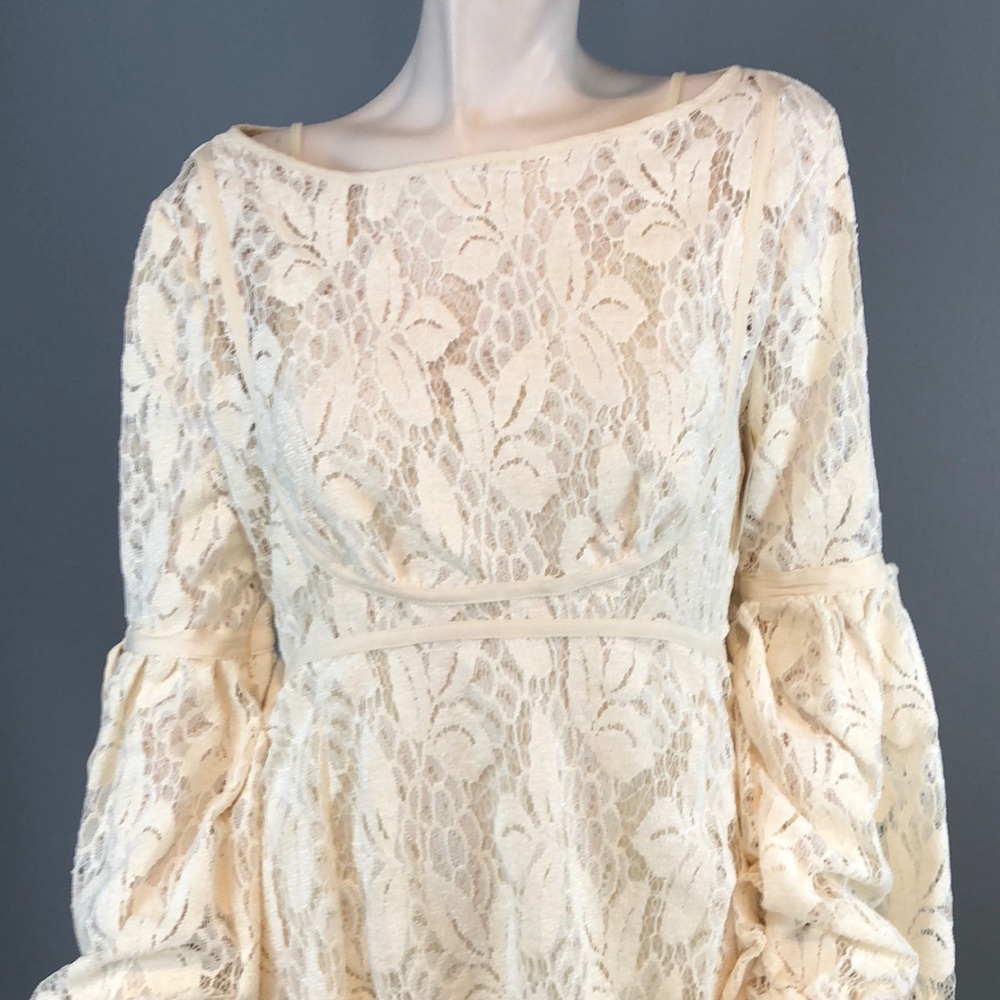 NWT Free People Lace Baby Doll Dress - Picture 3 of 8